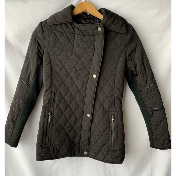 COPY - XS, BCBGMaxAzria, black quilted winter jacket - Picture 3 of 16